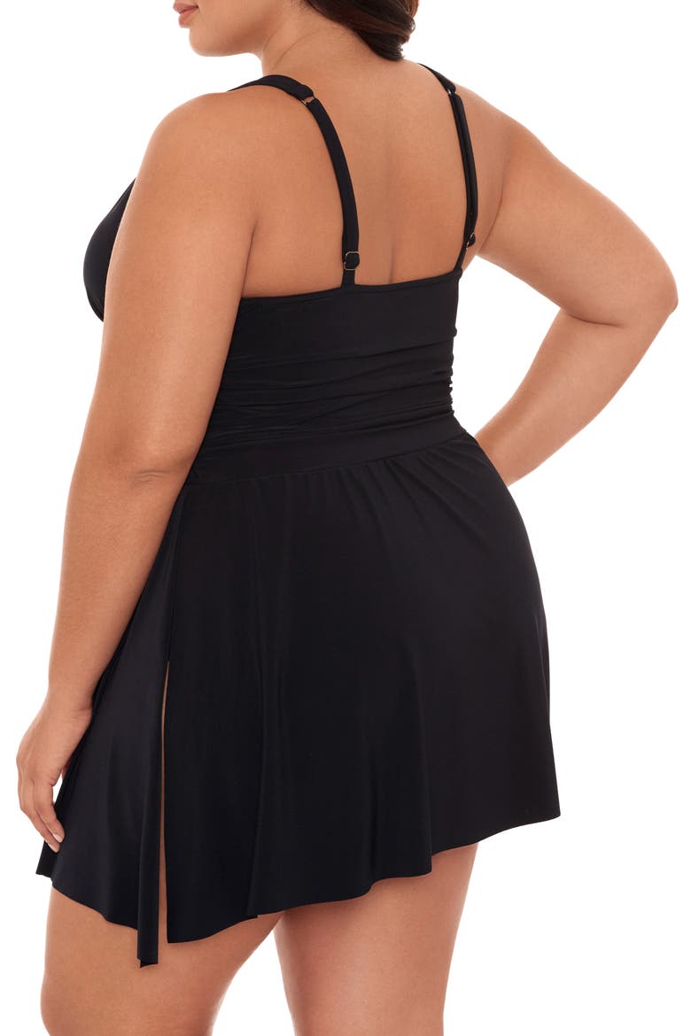 Celine One-Piece Swimsuit, Alternate, color, BLACK