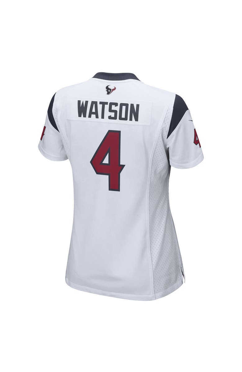 Nike Deshaun Watson Houston Texans Nike Women's Player Game Jersey - White, Alternate, color, 