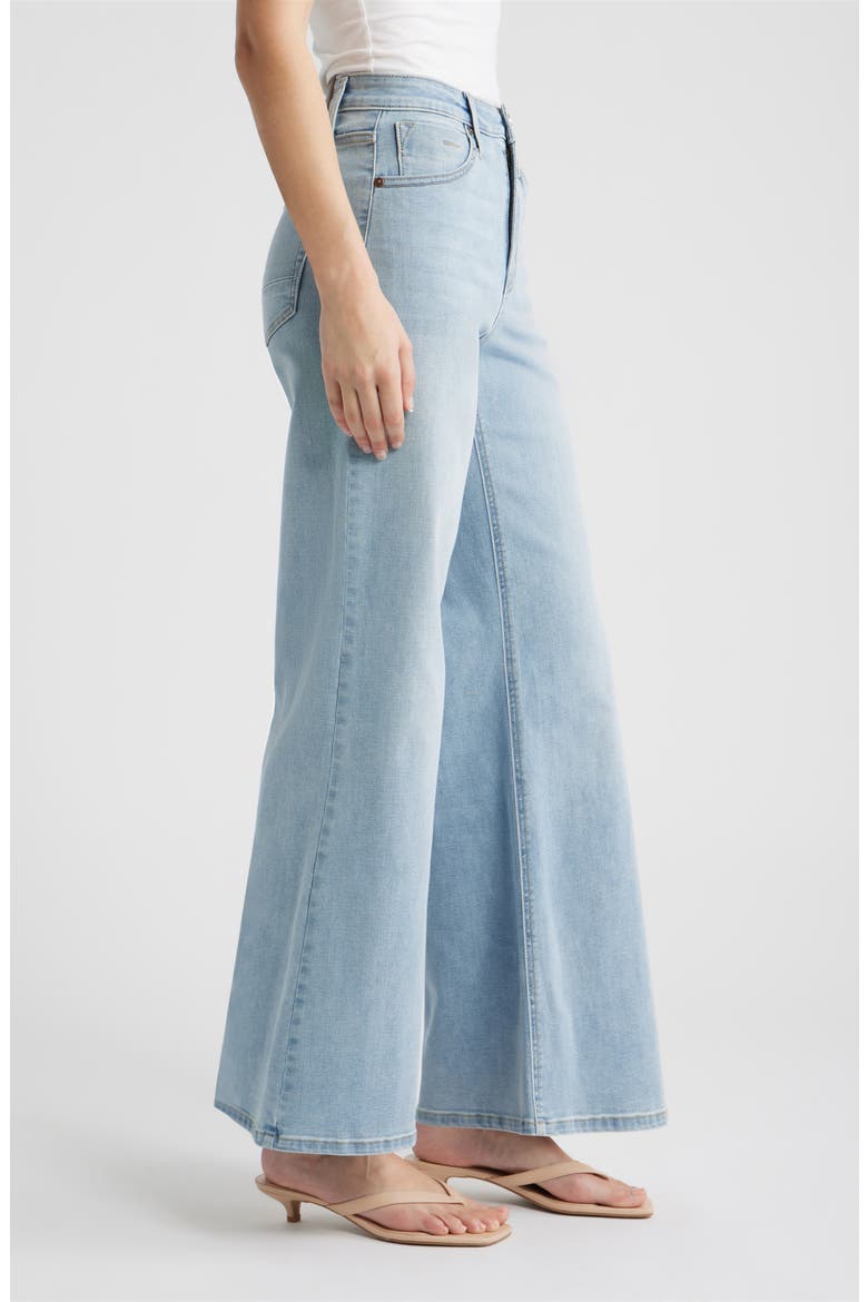 Bond Wide Leg Jeans, Alternate, color, LIGHT AGED WASH