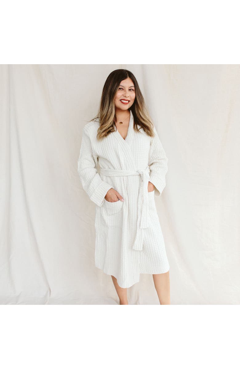 goumikids Goumi You'll Live In Mom Robe Waffle, Alternate, color, 