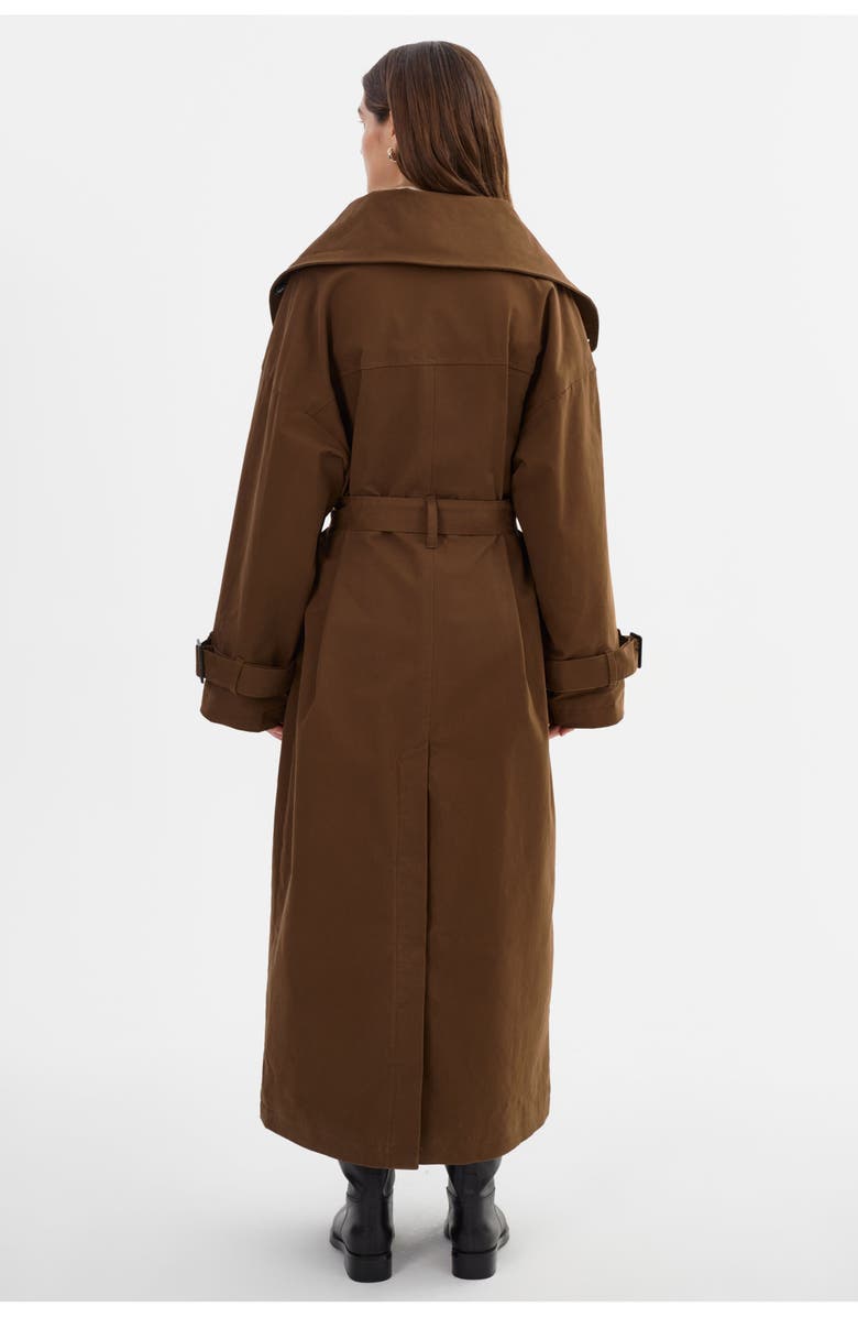 LAMARQUE Josephine | Oversized Trench Coat, Alternate, color, Brown