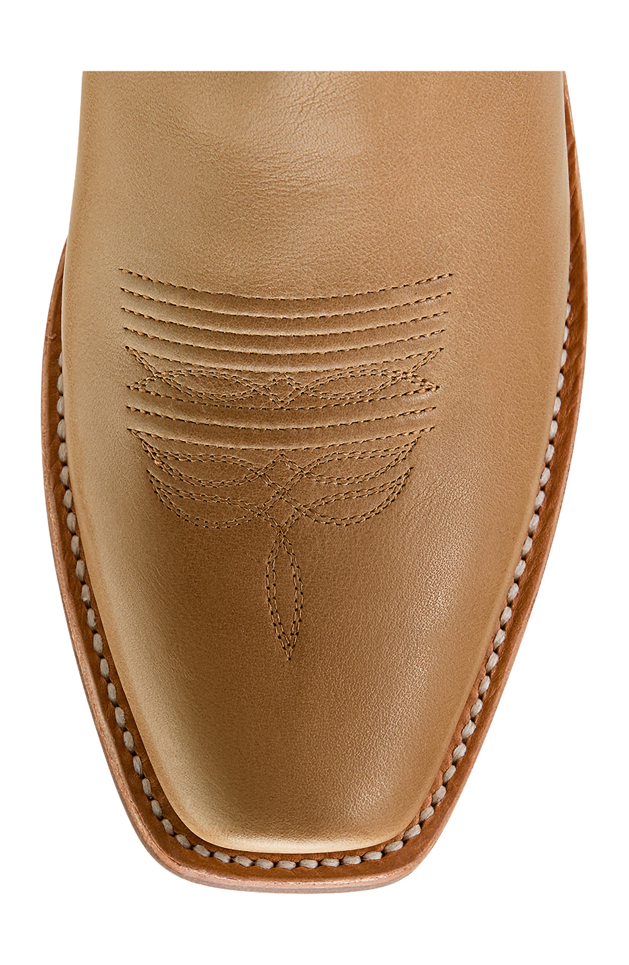 Futurity Showman Western Boot, Alternate, color, BEIGE/ KHAKI