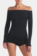 SKIMS Smooth Layers Off the Shoulder Top