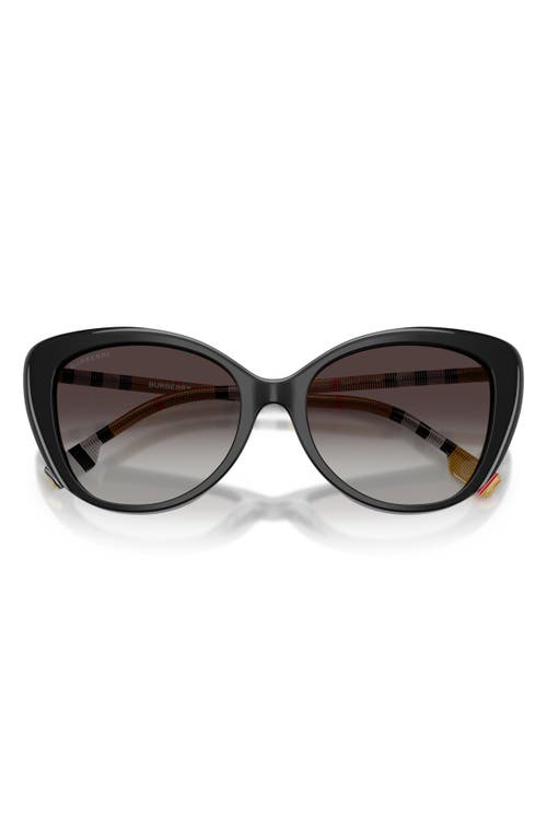 Burberry 54mm Gradient Cat Eye Sunglasses In Multi