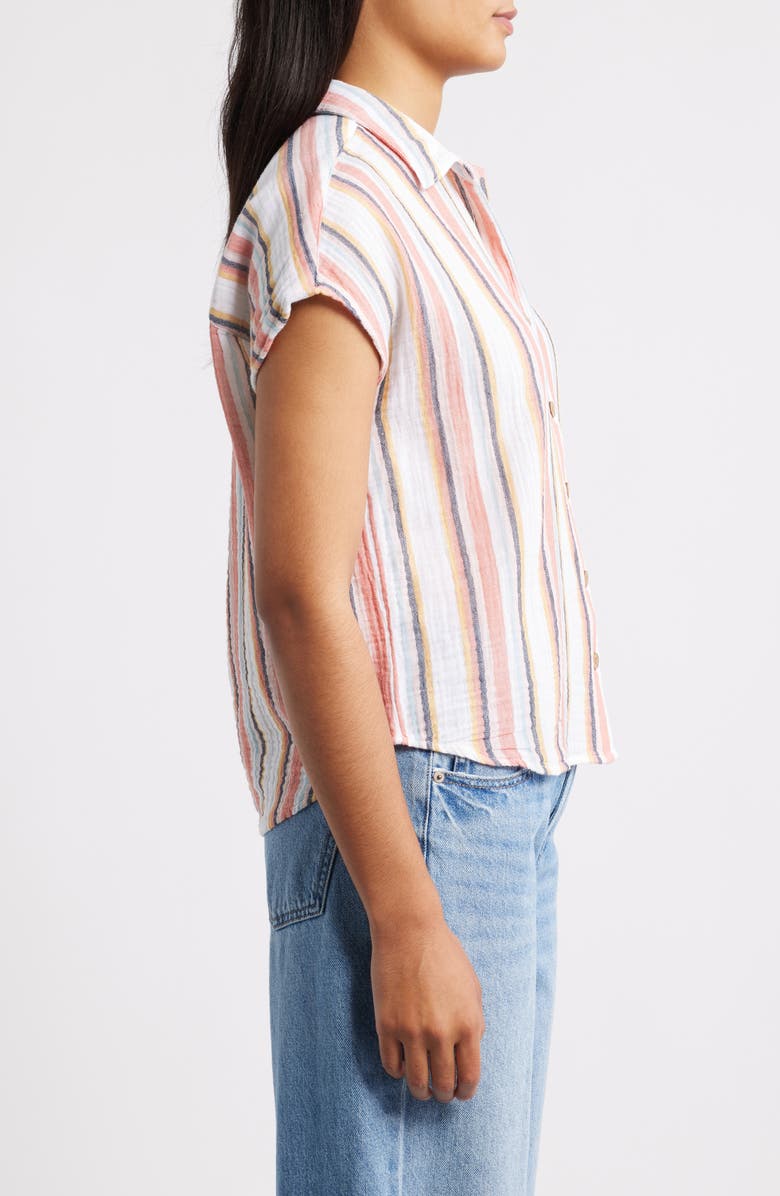 beachlunchlounge Gem Stripe Shirt, Alternate, color, On Vacation