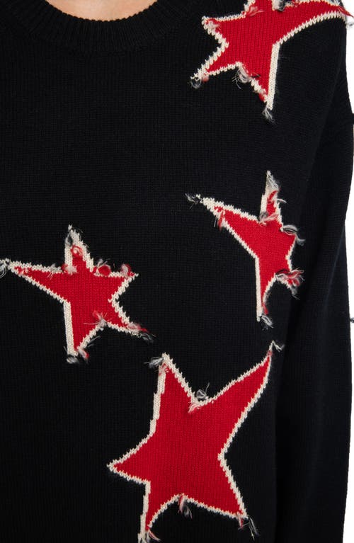 Zadig & Voltaire Markuz Cashmere Crewneck Sweater In Black