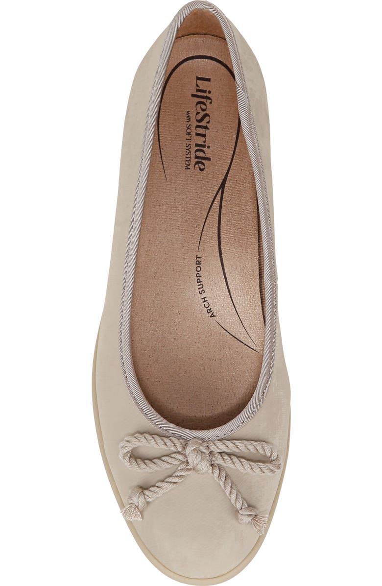 LifeStride Maura Flat, Alternate, color, Taupe
