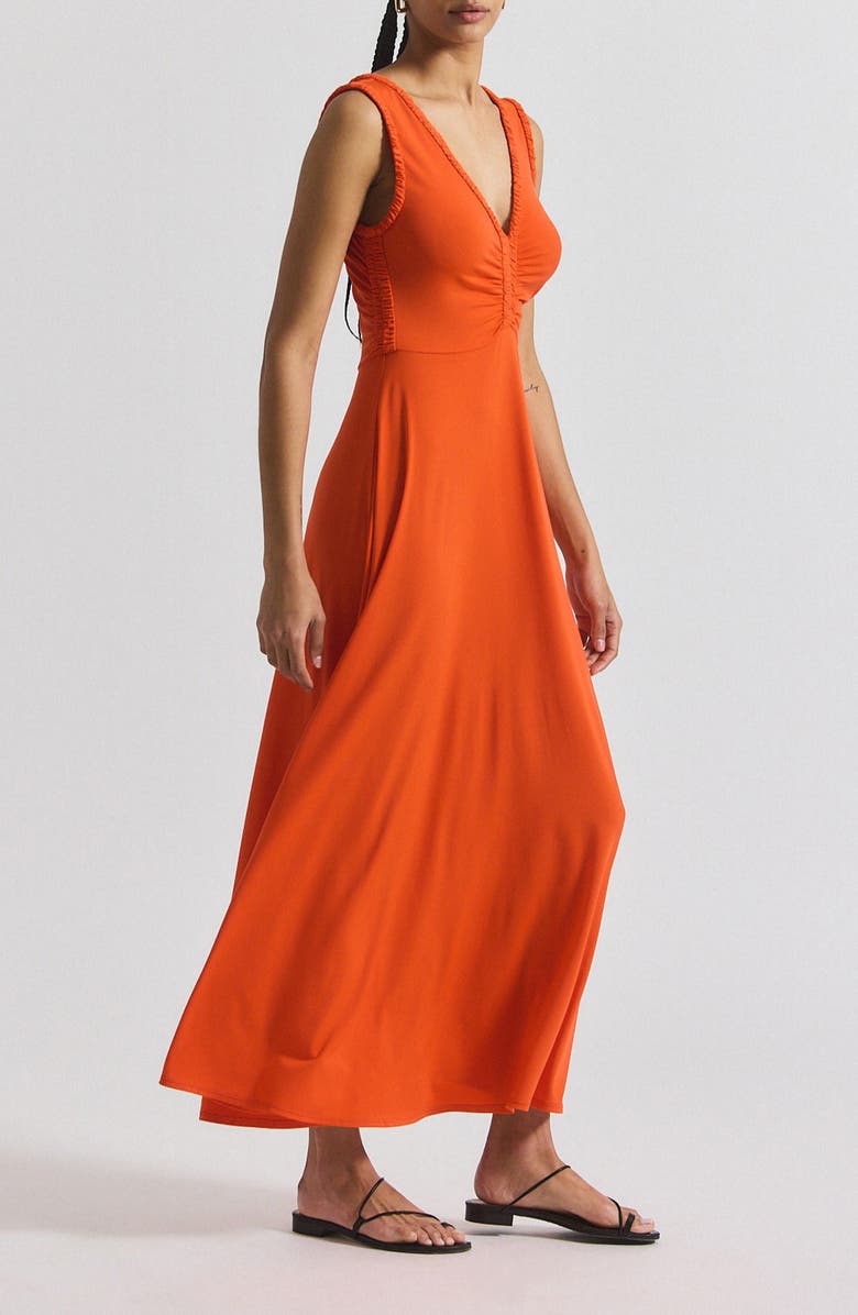 Derek Lam 10 Crosby Misha Matte Jersey Maxi Dress, Alternate, color,