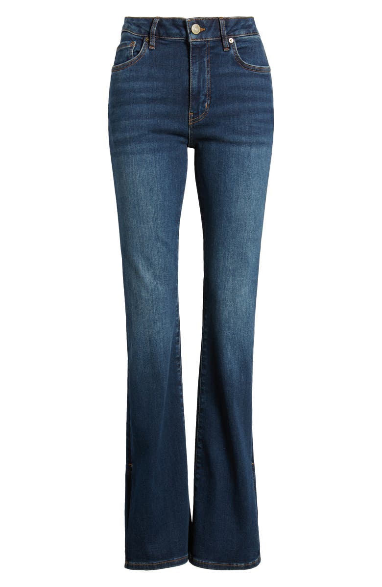 FRAME Le Mini Boot Split Hem Bootcut Jeans, Alternate, color, 