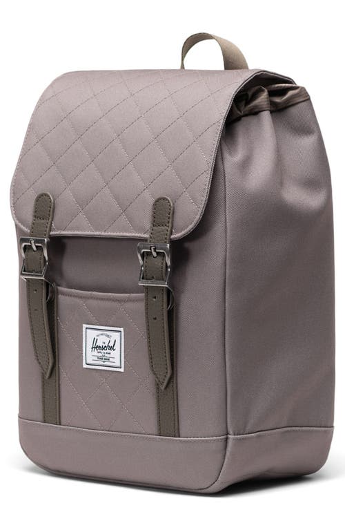Herschel Supply Co . Retreat Recycled Polyester Mini Backpack In Brown