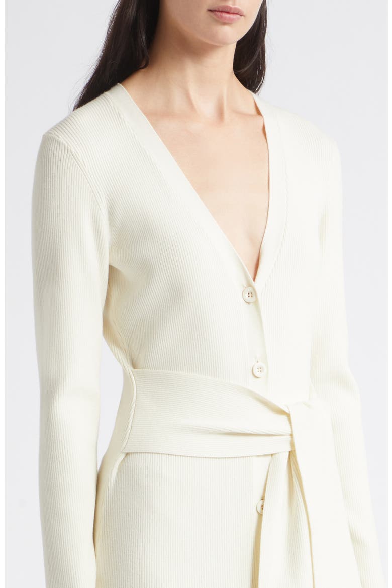 Lara Long Sleeve Cardigan Dress, Alternate, color, IVORY