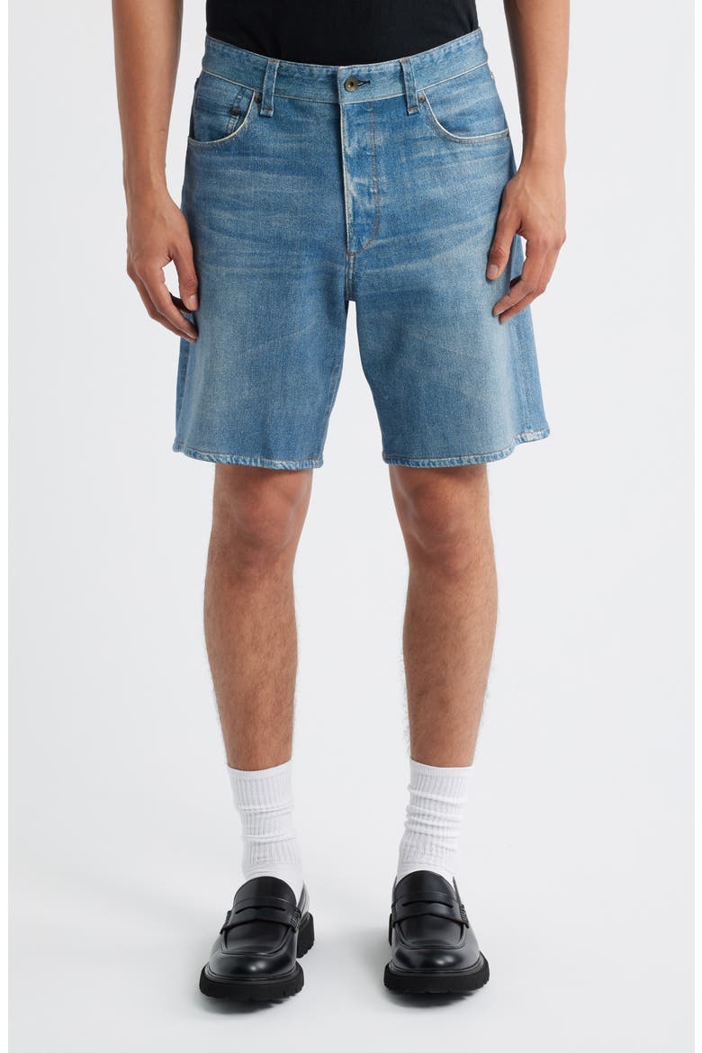 Fit 4 Miramar Sweatpant Denim Shorts, Main, color, ATLANTIC