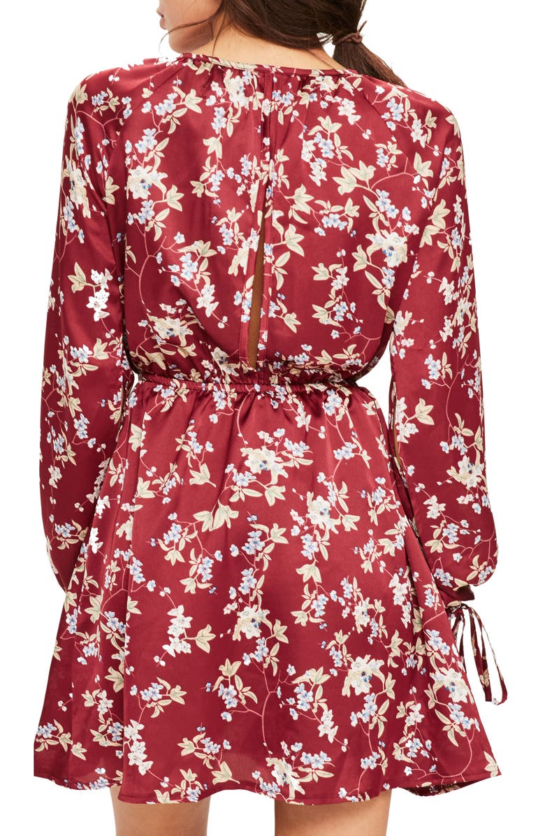 Missguided Wrap Dress, Alternate, color, 