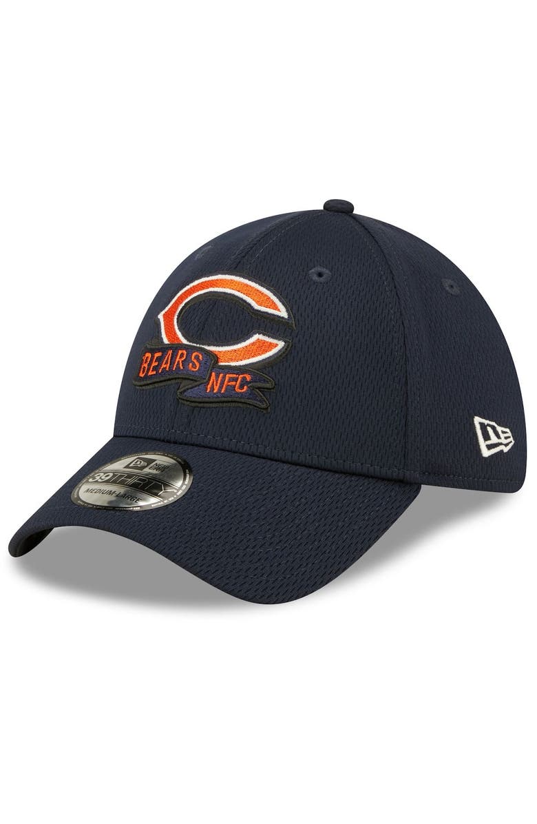 New Era Men's New Era Navy Chicago Bears 2022 Sideline 39THIRTY Coaches Flex Hat, Alternate, color, 