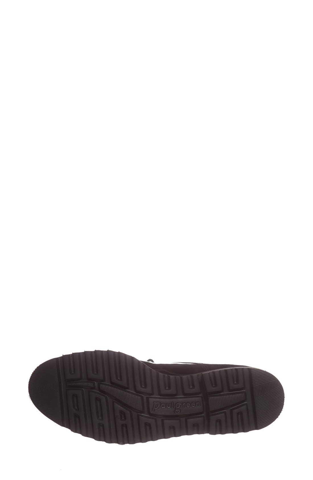 Paul Green 'Alec' Patent Leather Lace Up Flat, Alternate, color, 