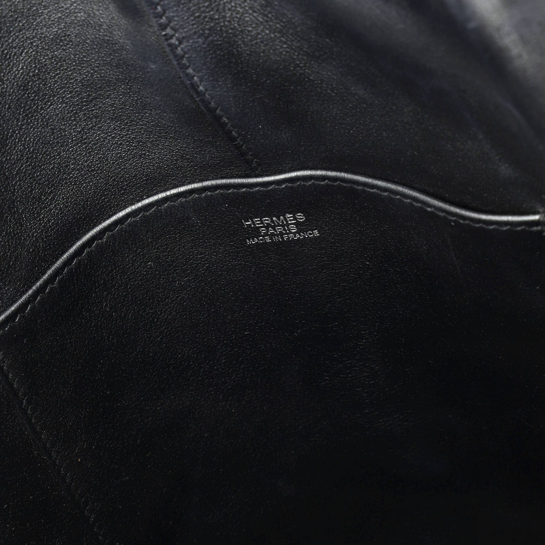 Pre-Owned Hermes Licol Bag Volupto 19, Alternate, color, Noir