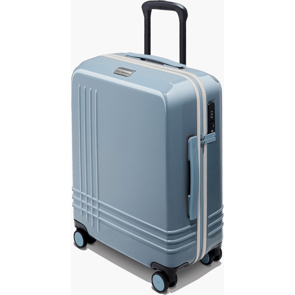 Roam Luggage Large Expandable Carry-on Luggage In Blue