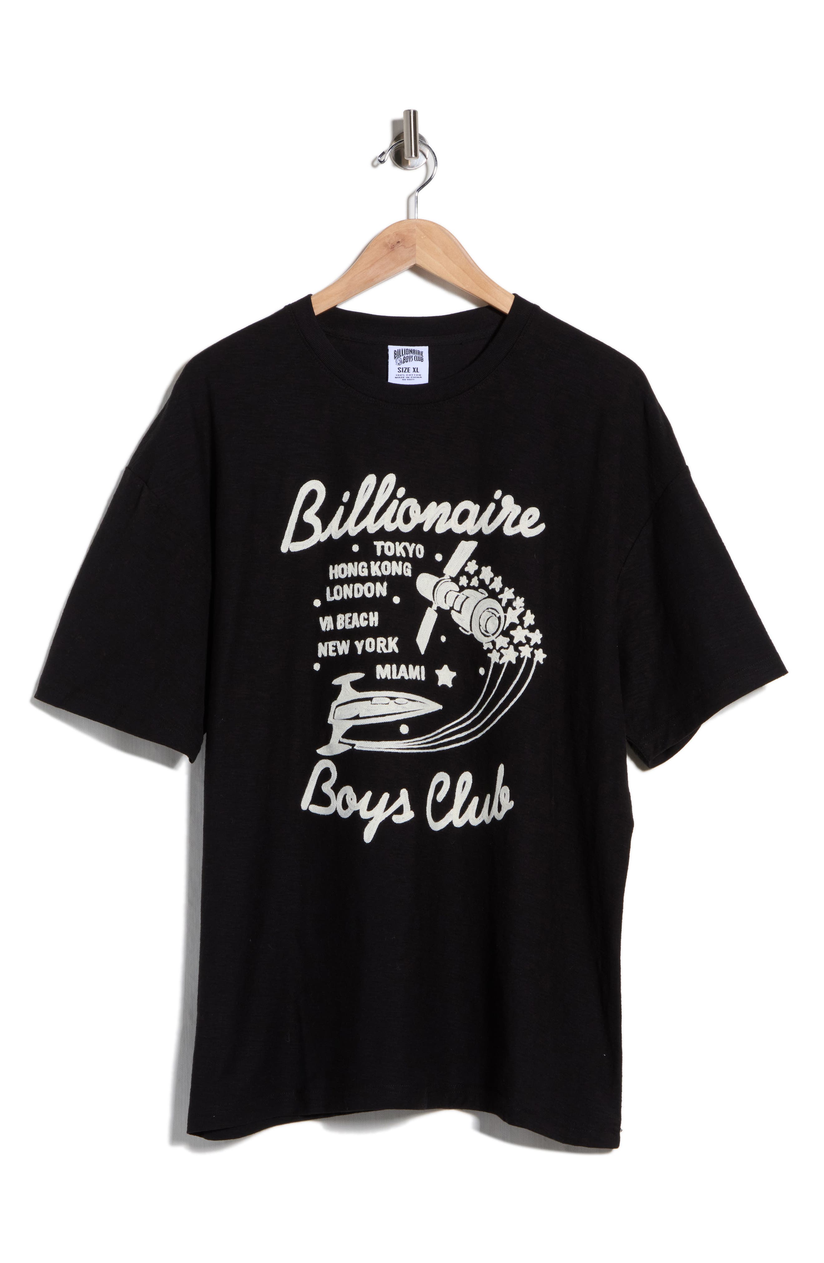 Billionaire Boys Club Global Embroidered T-Shirt