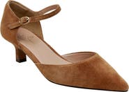 Linea Paolo Carey Ankle Strap Pointed Toe Pump