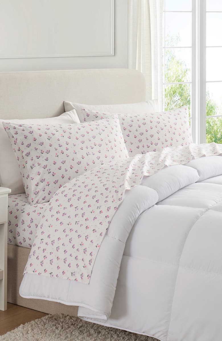 Hallmark Floral Garden Sheet Set, Alternate, color, White Multi