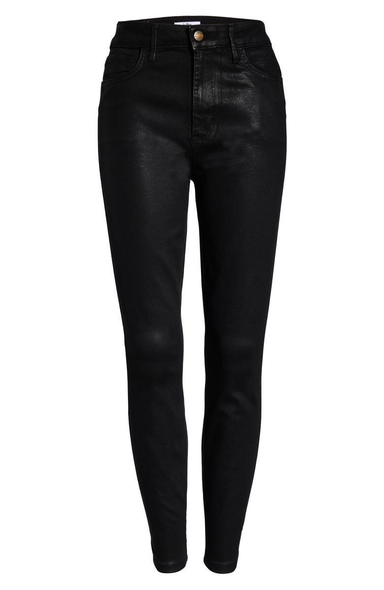 Sam Edelman The Stiletto Coated Ankle Skinny Jeans, Alternate, color, 