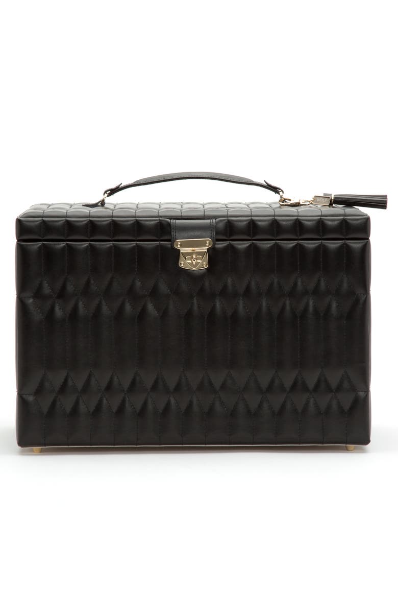 WOLF Caroline Extra Large Jewelry Case, Main, color, 