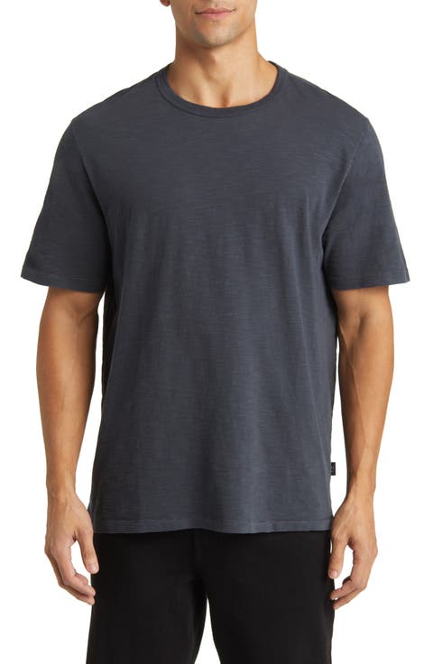 Slub Cotton Crewneck T-Shirt