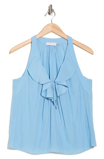 RAMY BROOK RAMY BROOK NELLIE RUFFLE SLEEVELESS TOP