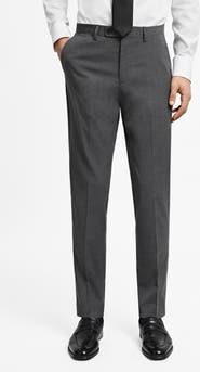 MANGO Slim Fit Dress Pants