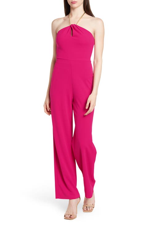 Halter Necklace Jumpsuit