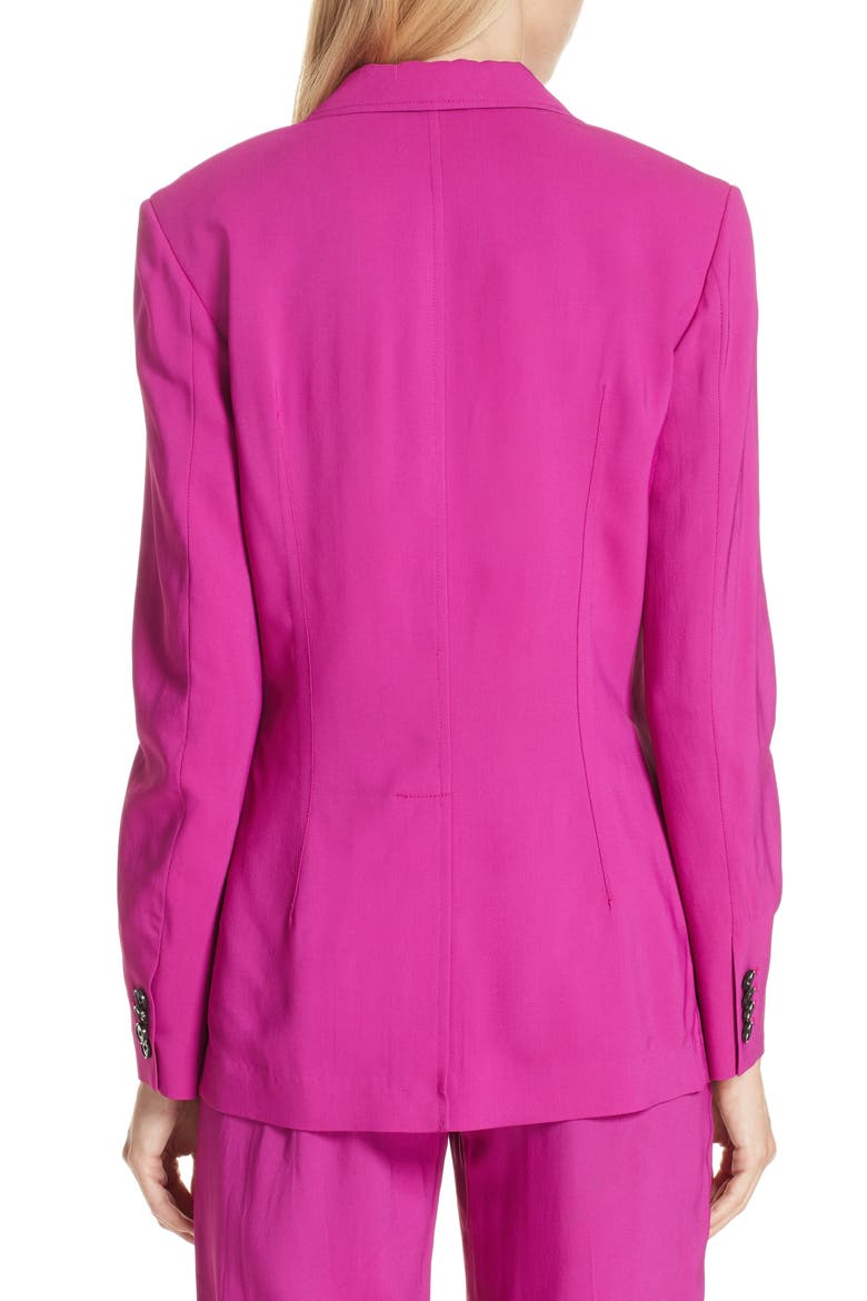 Tailored Blazer, Alternate, color, FUCHSIA