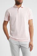 Peter Millar Crown Crafted Albatross Stripe Pima Cotton Blend Polo