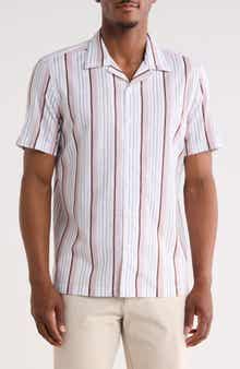 Oswaldo Stripe Camp Shirt