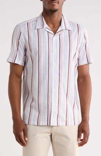 Oswaldo Stripe Camp Shirt