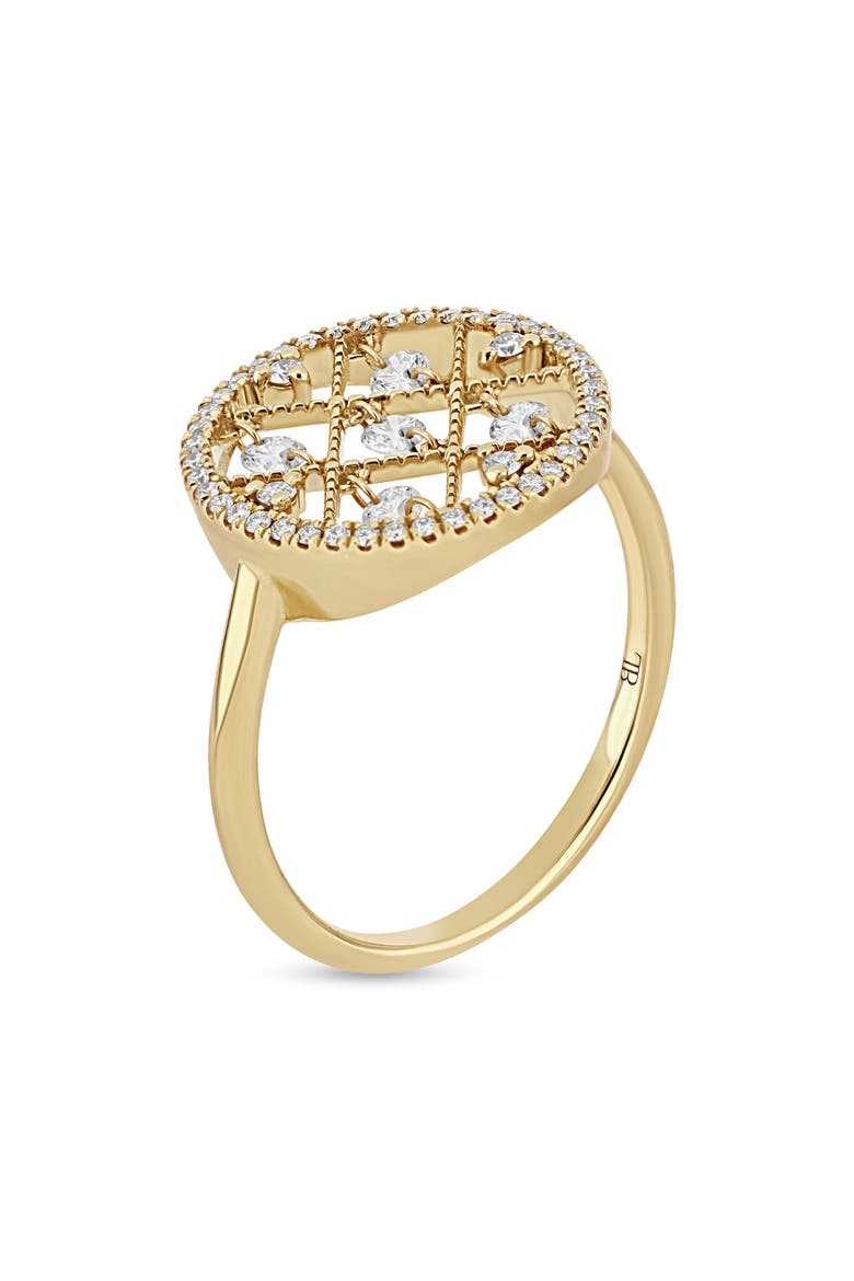 Audrey Diamond Statement Ring, Alternate, color, 18K YELLOW GOLD