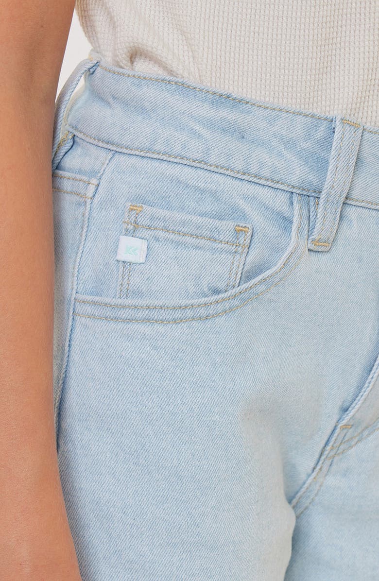 KanCan Zendaya High Rise Wide Leg Jeans, Alternate, color, Light Wash