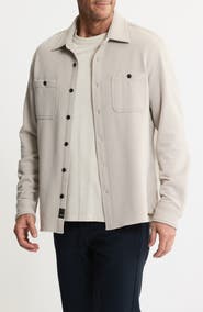 JACHS Knit Shirt Jacket