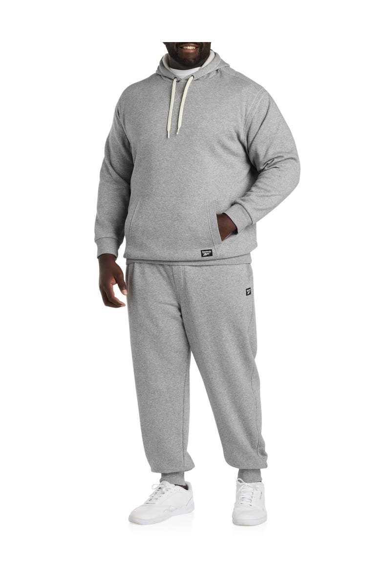 Reebok Big & Tall Fleece Hoodie, Alternate, color, 