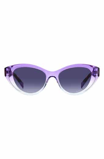 Missoni 53mm Oval Cat Eye Sunglasses