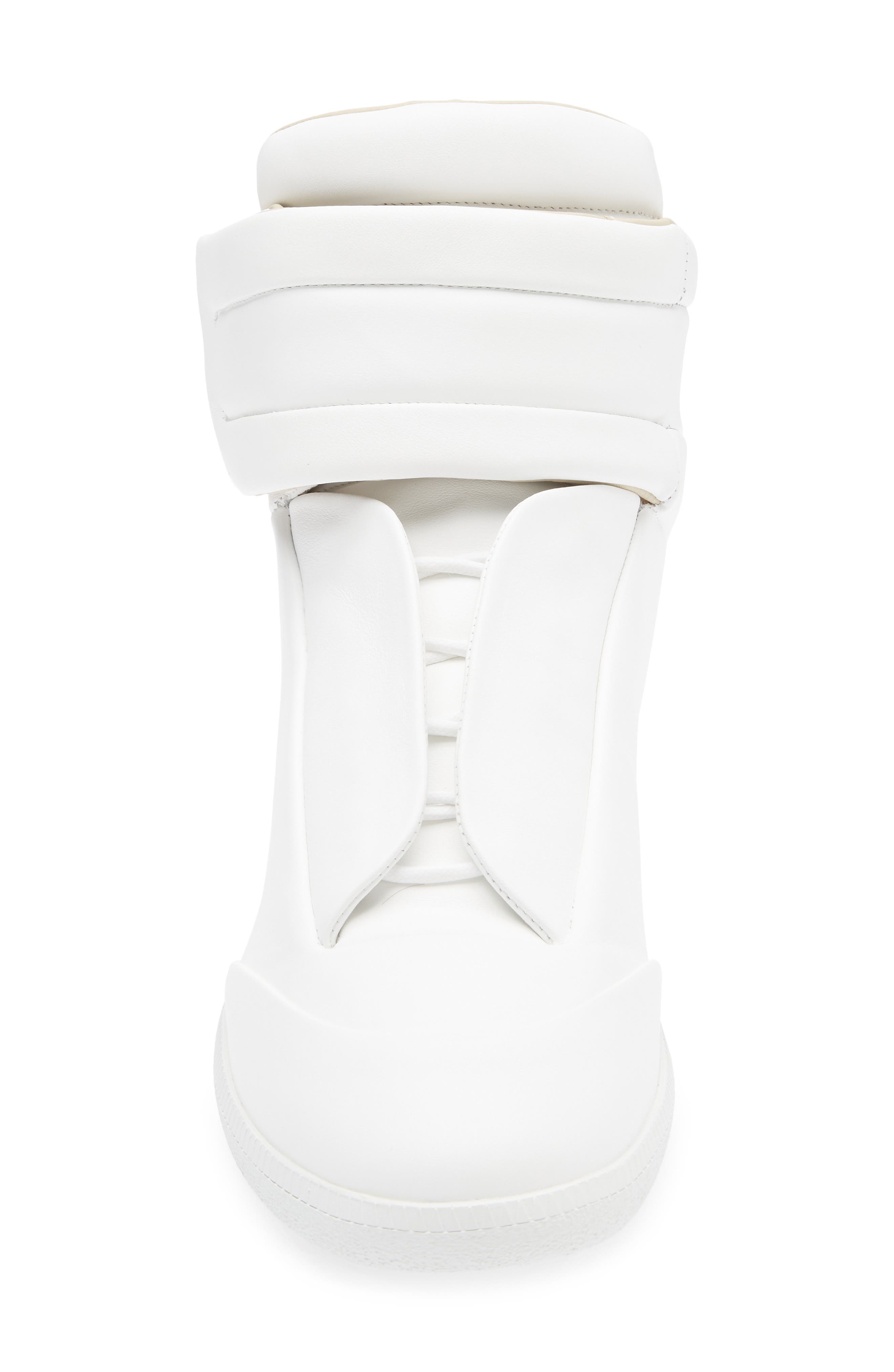 Future High Top Sneaker, Alternate, color, WHITE