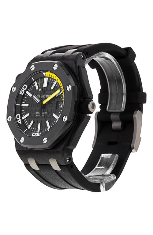 Watchfinder & Co. Audemars Piguet 2013 Royal Oak Offshore Rubber Strap Diver's Watch, 42mm In Black