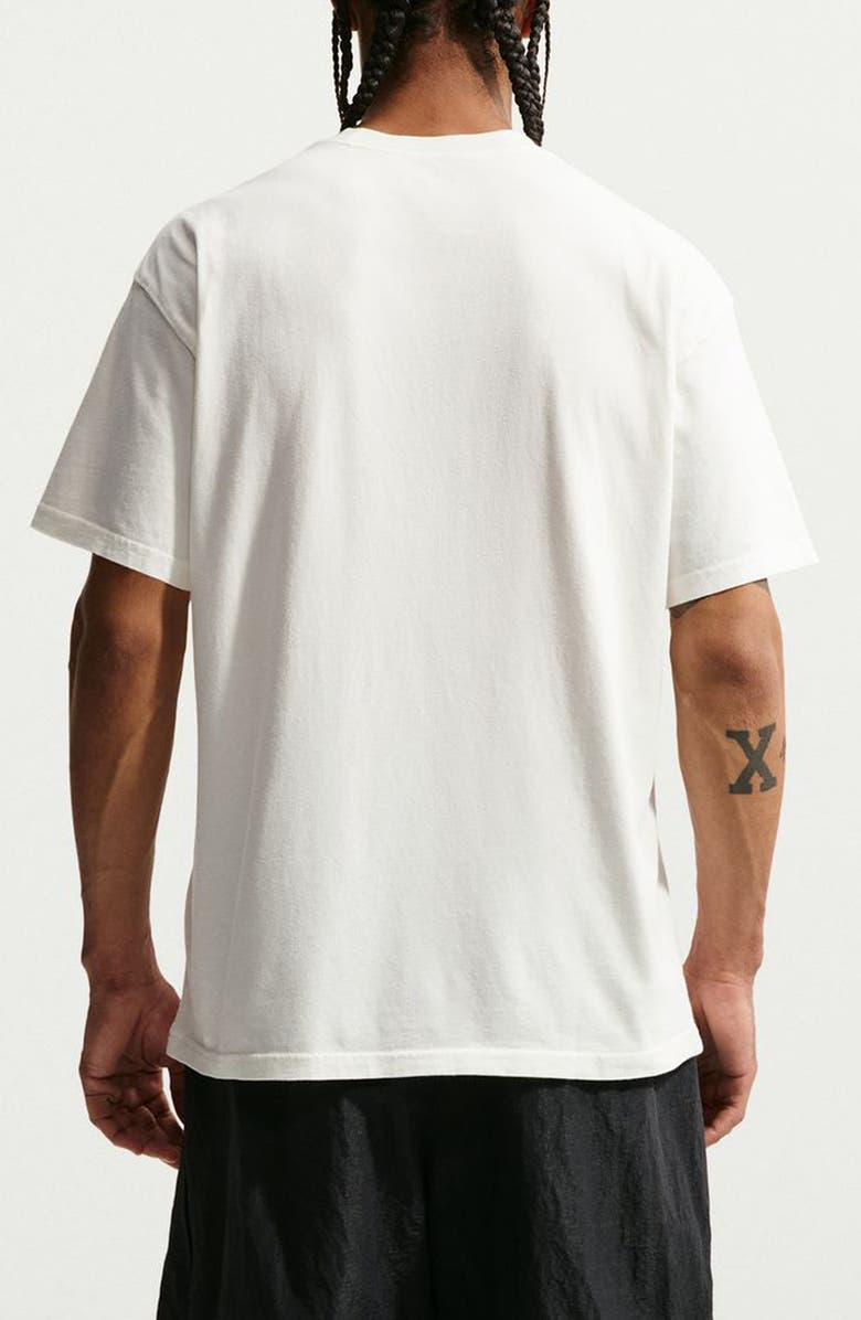 Nike Sportswear Soccer Kick Cotton Graphic T-Shirt, Alternate, color, Sail