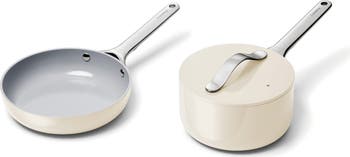 CARAWAY Nonstick Ceramic Mini Fry Pan & Sauce Pan Set | Gray | Nordstrom