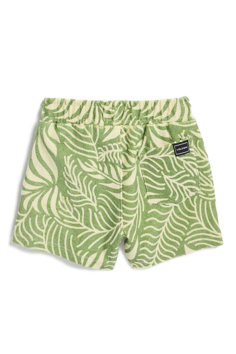 Terrycloth Short Set, Alternate, color, GREEN