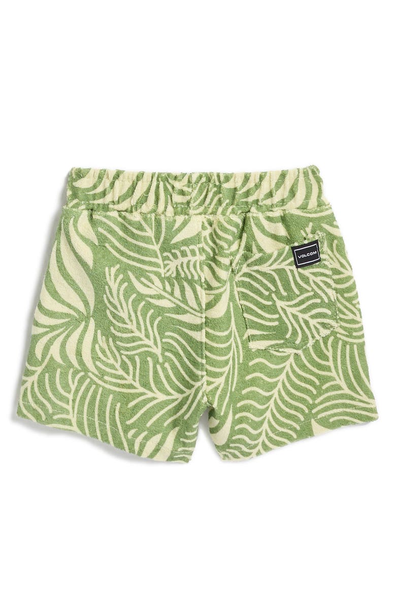 Volcom Terrycloth Short Set, Alternate, color, Green