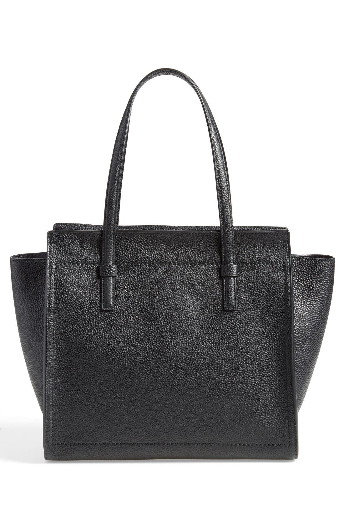 FERRAGAMO Salvatore Ferragamo Medium Amy Calfskin Leather Tote, Alternate, color, 
