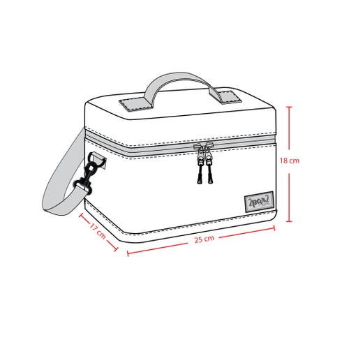 Deux Par Deux Girl Lunch Box