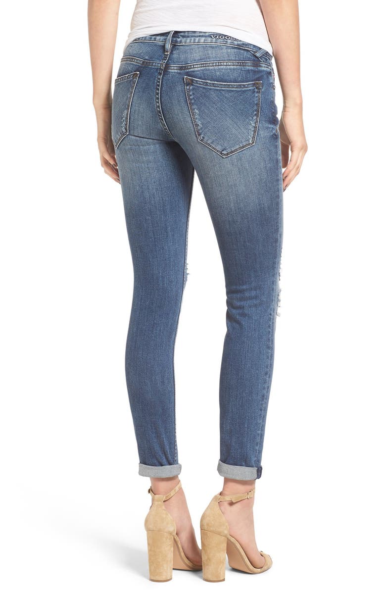 Vigoss 'Thompson Tomboy' Ripped Boyfriend Jeans, Alternate, color, 