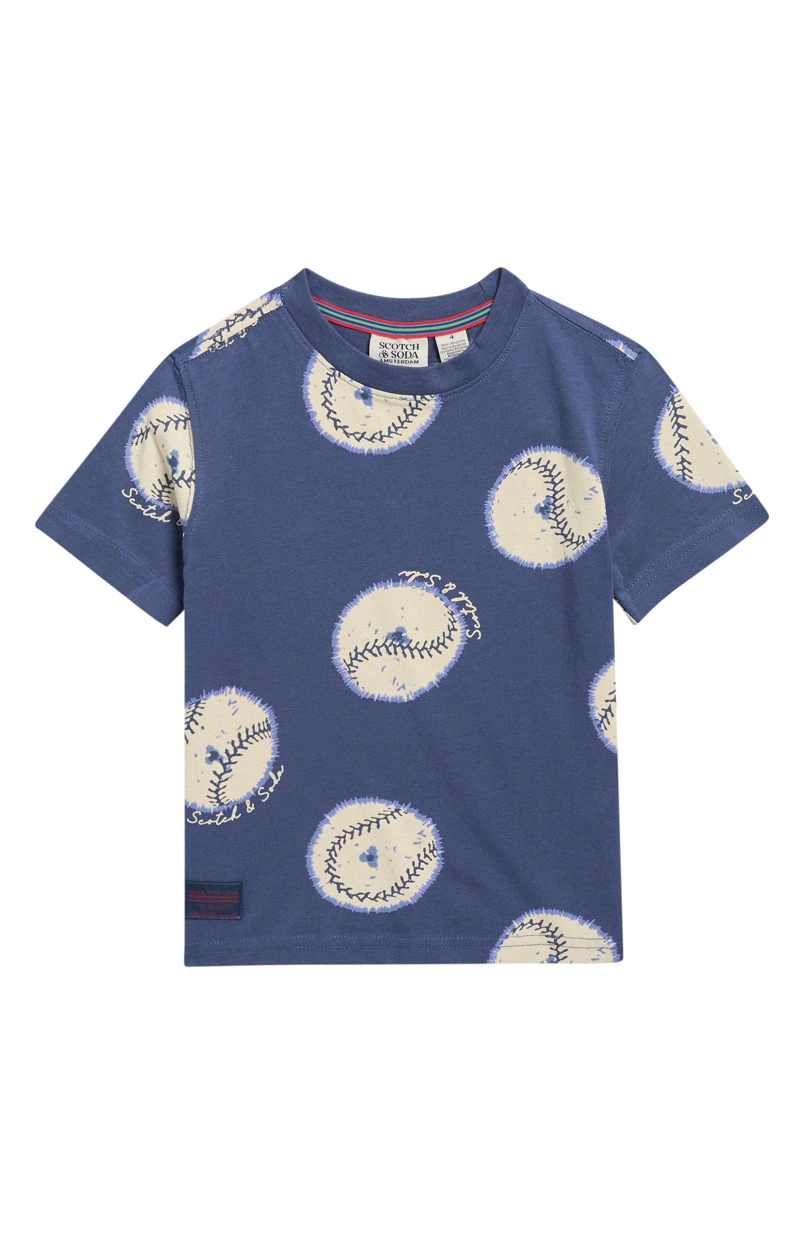 Scotch & Soda Kids' Baseball T-Shirt