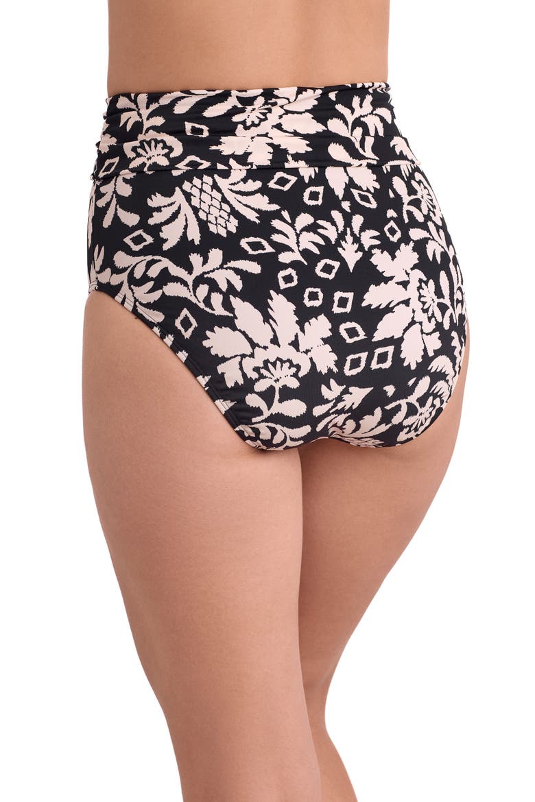 Astrid High Waist Swim Brief, Alternate, color, Palm Royale